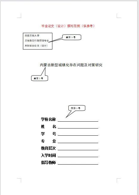 国家开放大学本科论文怎么写(图1)